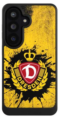 Produktbild von NIVOCASE Hülle für Samsung Galaxy S26  Handyhülle NIVOcore Case Schwarz Fußball Offizielles Lizenzprodukt SG Dynamo Dresden