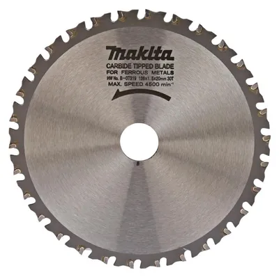Obrázok produktu pre Makita B-07319 Špecializovaný pílový kotúč TCT 136 x 20 mm 30T na kov