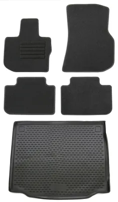 Produktbild von Gummi-Kofferraumwanne + Fußmatten Set für BMW X3 G01, Bj. 11/2017-