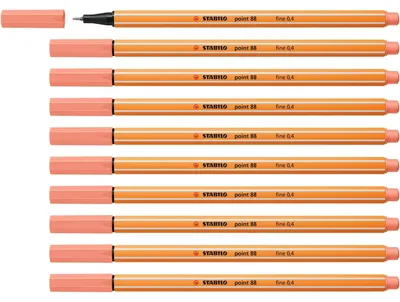 Image de STABILO point 88 stylo fin Orange 1 pièce(s)