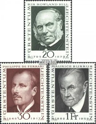 Produktbild von Briefmarken Liechtenstein 1968 Mi 503-505 (kompl.Ausg.) postfrisch Philatelie