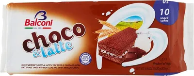 Produktbild von Balconi Merende ChocoLatte Stracciatella 3 Pezzi Da 350 Gr