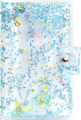 Image de Album photo pour Fujifilm INSTAX MINI 7 8 9 11 / Paillettes Bleu
