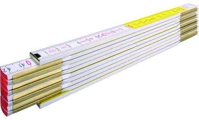 Zdjęcie produktu dla Stabila 600, Drewno, Metryczny, Biały, Żółty, 2 m, 17 mm