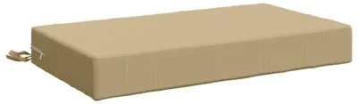 Immagine prodotto di Cuscino da seduta SOEST, 100% poliestere, color beige, dimensioni 70 x 40 x 10 cm