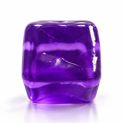 Imagen del producto de Cubito tipo "squishy" / pelota antiestrés | Pelota cuadrada que se puede apretar y que vuelve lentamente a su forma original | Juguete tipo "fidget", muy popular en TikTok