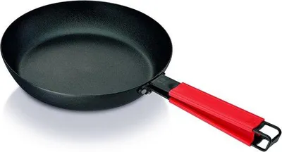 Produktbild von Famanu Bratpfanne 20 cm - Hochwertiger Kohlenstoffstahl für hohe Temperaturen