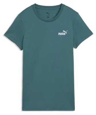 Produktbild von Damen-T-Shirt Puma ESS Small No.1 Logo, grün, Artikelnummer 682373, Größe 41 - M