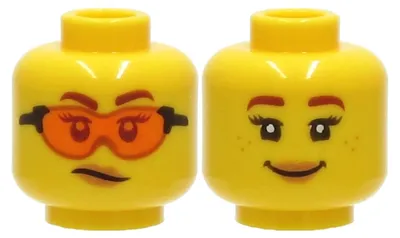 Produktbild von LEGO Gelb Minifigure (3626pb2761) –