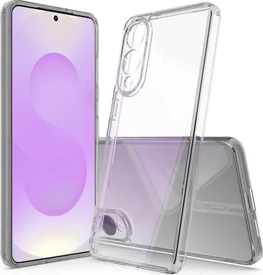 Immagine prodotto di Custodia per Samsung Galaxy S25 Edge - Cover posteriore Phonesta Scratchproof - Trasparente