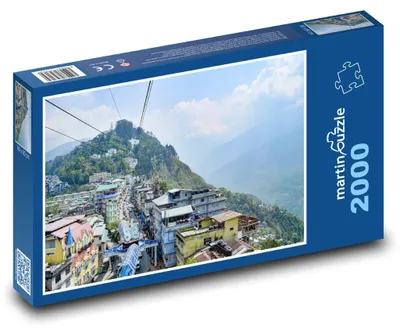 Obrázek produktu pro Puzzle 2000 Gangtok - Město v Horách - martinpuzzle