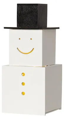 Produktbild von Star Trading 272-31, Leichte Dekorationsfigur, Weiß, Silber, 20 Glühbirne(n), LED, 0,22 W