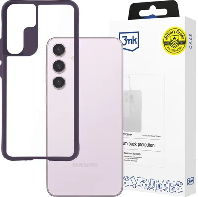 Immagine prodotto di Samsung Galaxy S24 - Custodia 3Mk Satin Armor+ Viola