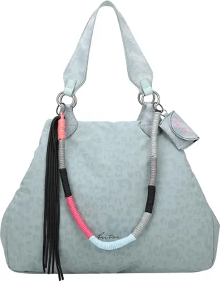 Produktbild von Fritzi aus Preußen Izzy Medium Limited Leo Rainbow Sky Shopper Leo Soft Blue blaugrau