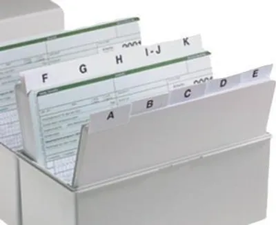 Produktbild von A-Z Register DIN A5 grau