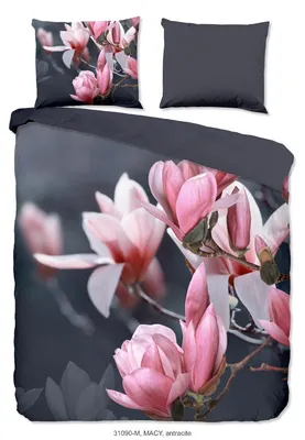 Imagen del producto de Juego de sábanas "Macy" - Gris - (240x220 cm) - 100% poliéster