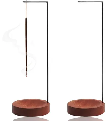 Produktbild von Räucherstäbchenhalter - Set aus 2 Stück, aus Holz