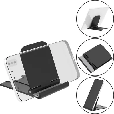 Produktbild von Q11 Autohalterung Handy Halter Falt Tablet Schwarz