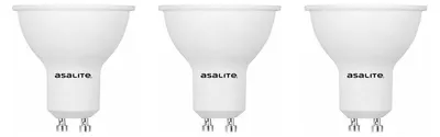 Produktbild von Asalite GU10 LED-Spot 3 W 260 lm 4000K 220-240V nicht dimmbar 3 Stück
