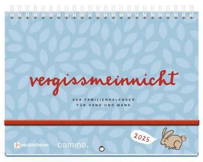 Produktbild von vergissmeinnicht 2025 - Der Familienkalender für Hand und Wand
