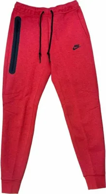 Produktbild von Nike Herren lange rote Tech Fleece Jogginghose