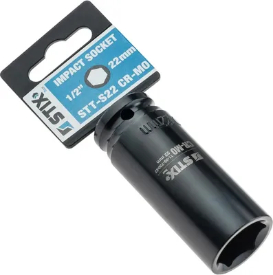 Produktbild von Schlagschraubereinsatz lang 1/2'' STT-S22 (CR-MO / 22 mm) - Stix