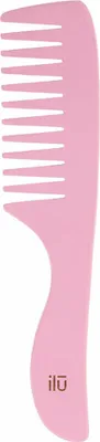 Image de Ilū Bamboom Hair Comb Pink Flamingo - peigne à dents larges
