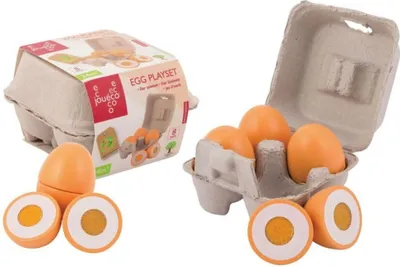Produktbild von Holzeier-Set 9 Stück 24m+