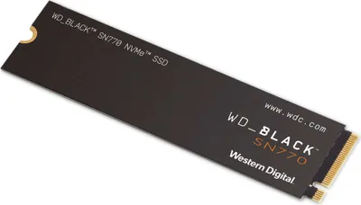 Image de WD_BLACK SN770 WDS500G3X0E - SSD - 500 Go - interne - M.2 2280 - PCIe 4.0 x4 (NVMe)