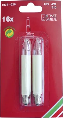 Obrázek produktu pro Konstsmide 1037-020, 4 W, E10, Teplá bílá, E, 4 kWh