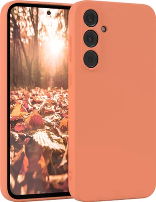 Produktbild von EAZY CASE - TPU Hülle für Samsung Galaxy A35, TPU Case stoßfeste Handyhülle, weiches Cover mit Kameraschutz, Silikonhülle in Orange
