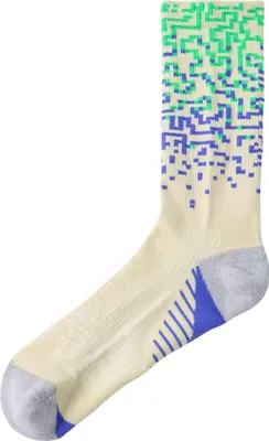 Produktbild von Asics Performance Run Sock Crew - ivory/cobalt burst/vital green, Größe:L