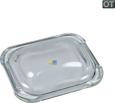 Produktbild von Bosch Siemens Neff Lampenabdeckung 113x88 mm, Glas Abdeckung Herd, Backofen - Nr. 187384