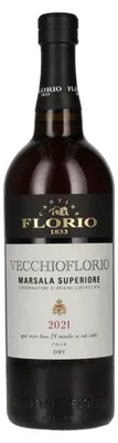 Image de Cantine Florio VECCHIOFLORIO Marsala Superiore Dry 2021 18% Vol. 0,75l