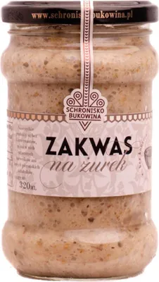 Zdjęcie produktu dla Zakwas na żurek 320ml - Schronisko Bukowina