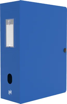 Produktbild von Oxford Sammelbox Memphis Füllhöhe: 40 mm DIN A4 blau