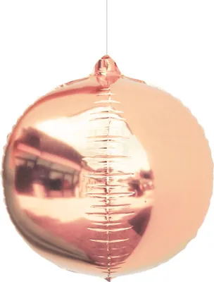 Produktbild von Oblique Unique Folien Luftballon Ball Kugel Folienballon Geburtstag Jubiläum Party Hochzeit JGA Silvester - roségold