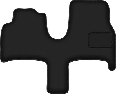 Immagine prodotto di Wielganizator tappetini auto velours anteriori adatto per Peugeot 807 (2002-2014, 7 persone) neri, set 2 pz, con fissaggi