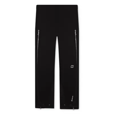 Schwarze wasserdichte Ridge-Seeker Gtx Pant von Berghaus mit seitlichen Reißverschlusstaschen.