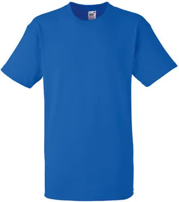 Produktbild von Fruit of the Loom - Heavy Baumwolle T - Royal Blue - XL