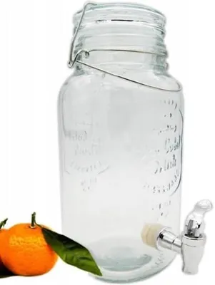 Produktbild von 3,5L Getränkespender mit Zapfhahn Wasserspender Saftspender Limonadenspender