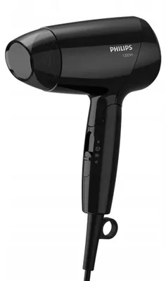 Reisehaartrockner 1200 W Faltbar mit Konzent 3 Einstellungen Thermoprotect