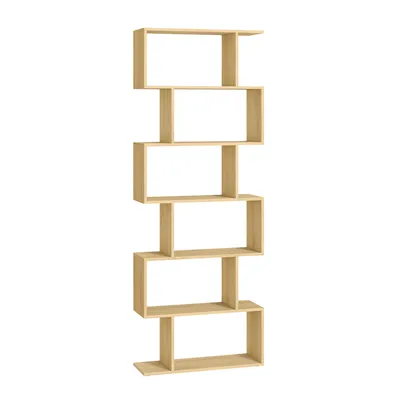 Produktbild von VASAGLE Bücherregal, Regal mit 6 Ebenen, Standregal, Büroregal, freistehend, Dekoregal