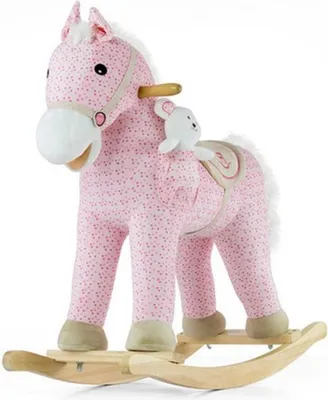 Produktbild von Schaukelpferd mit Melodie Milly Mally Pony rosa
