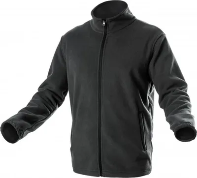 Produktbild von HÖGERT Pasader Fleece-Sweatshirt schwarz, Größe XL, komfortables Design, wärmeisolierend, ideal für kaltes Wetter, strapazierfähig und langlebig für die Arbeit im Freien.