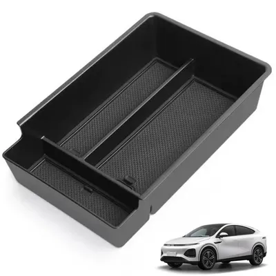 Produktbild von Mittelkonsolen-Organizer für Xpeng G6 2023-2025 Aufbewahrungsbox ABS Kunststoff
