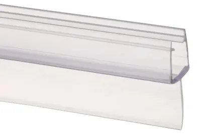 Image de Bande d'étanchéité pour paroi de douche, PVC résistant, installation facile, B-12 mm