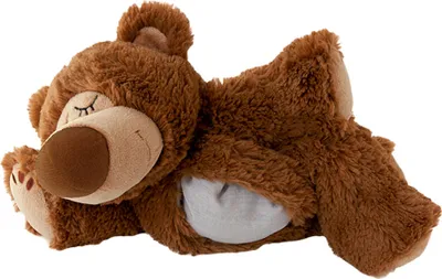 Immagine prodotto di Warmies® Sleepy Bear marrone, fuori.