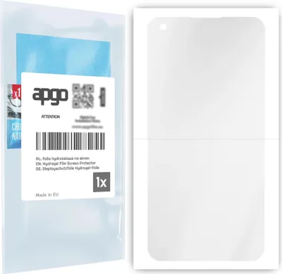 Produktbild von apgo Schutzfolie für OnePlus 8 Pro, Hydrogel Displayschutzfolie, Hydrogel-Folie mit Positionierhilfe TPU 5D [Klar]