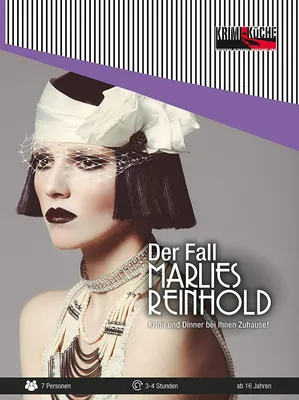 Produktbild von Der Fall Marlies Reinhold Krimi-Küche Dinner-Spiel für 7 Personen ab 16 Jahren